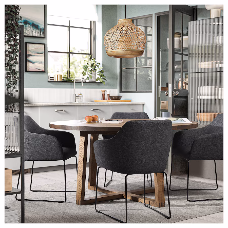 moerbylanga-tossberg-table-and-4-chairs-oak-veneer-brown-stained-gunnared-dark-grey-black__1361022_pe954600_s5